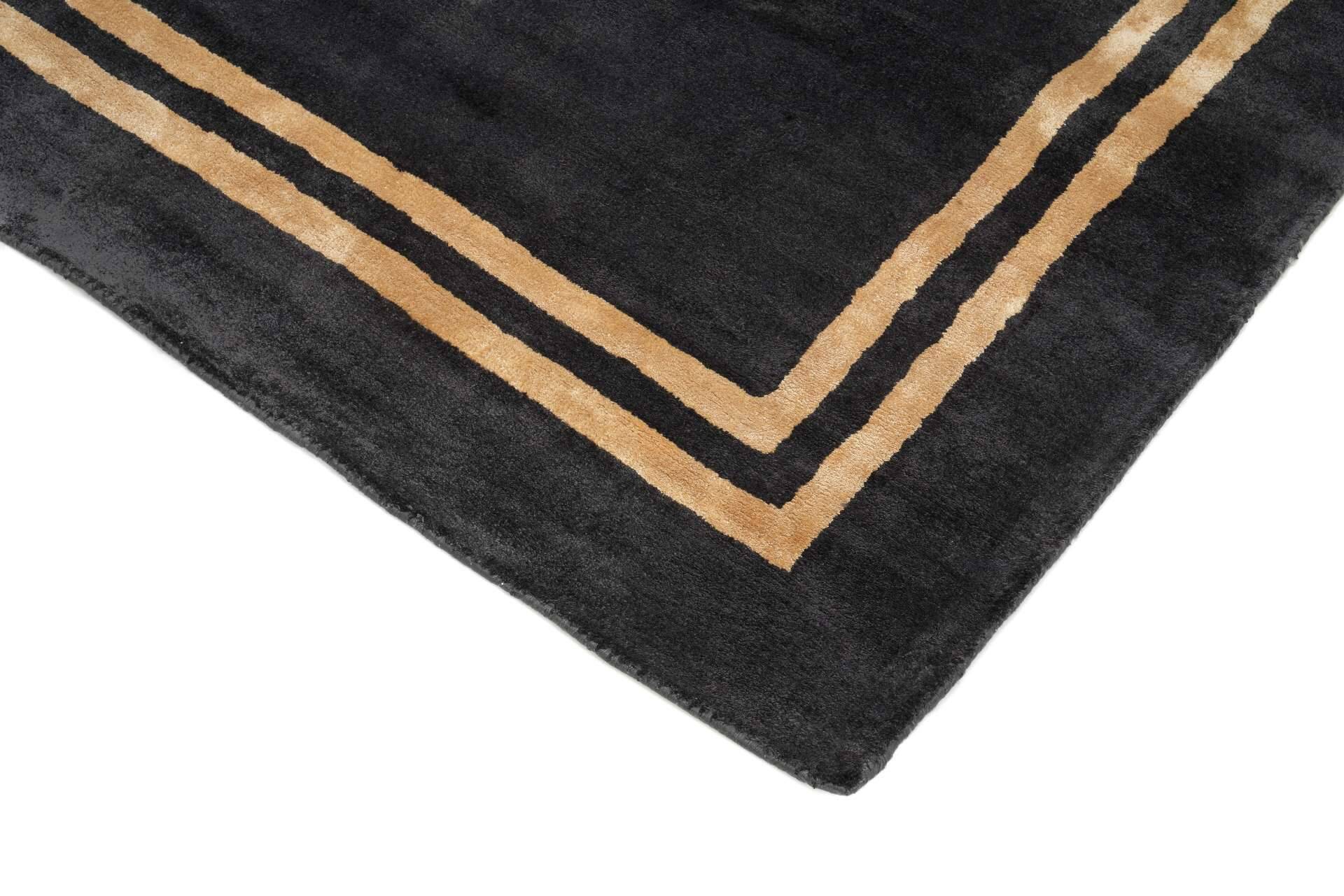 Moderner Teppich IMPERIAL BLACK – Bild 3