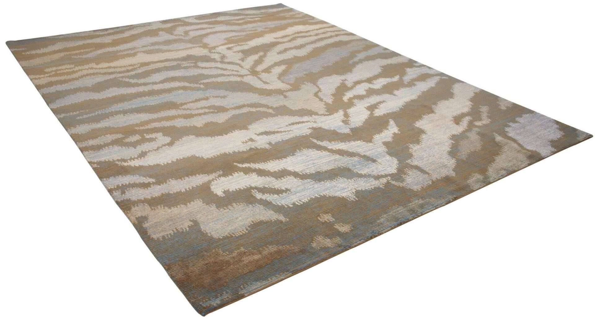 Nepal Teppich One of a Kind Wolle Seide Design 245x308cm – Bild 3