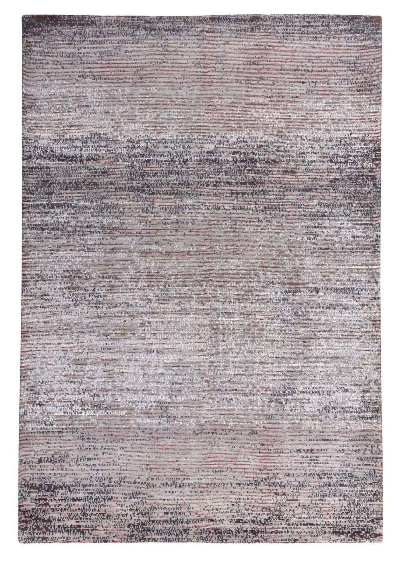 Nepal Teppich Rib Eye Silk 60 Design Seide Wolle 142x201 cm – Bild 1