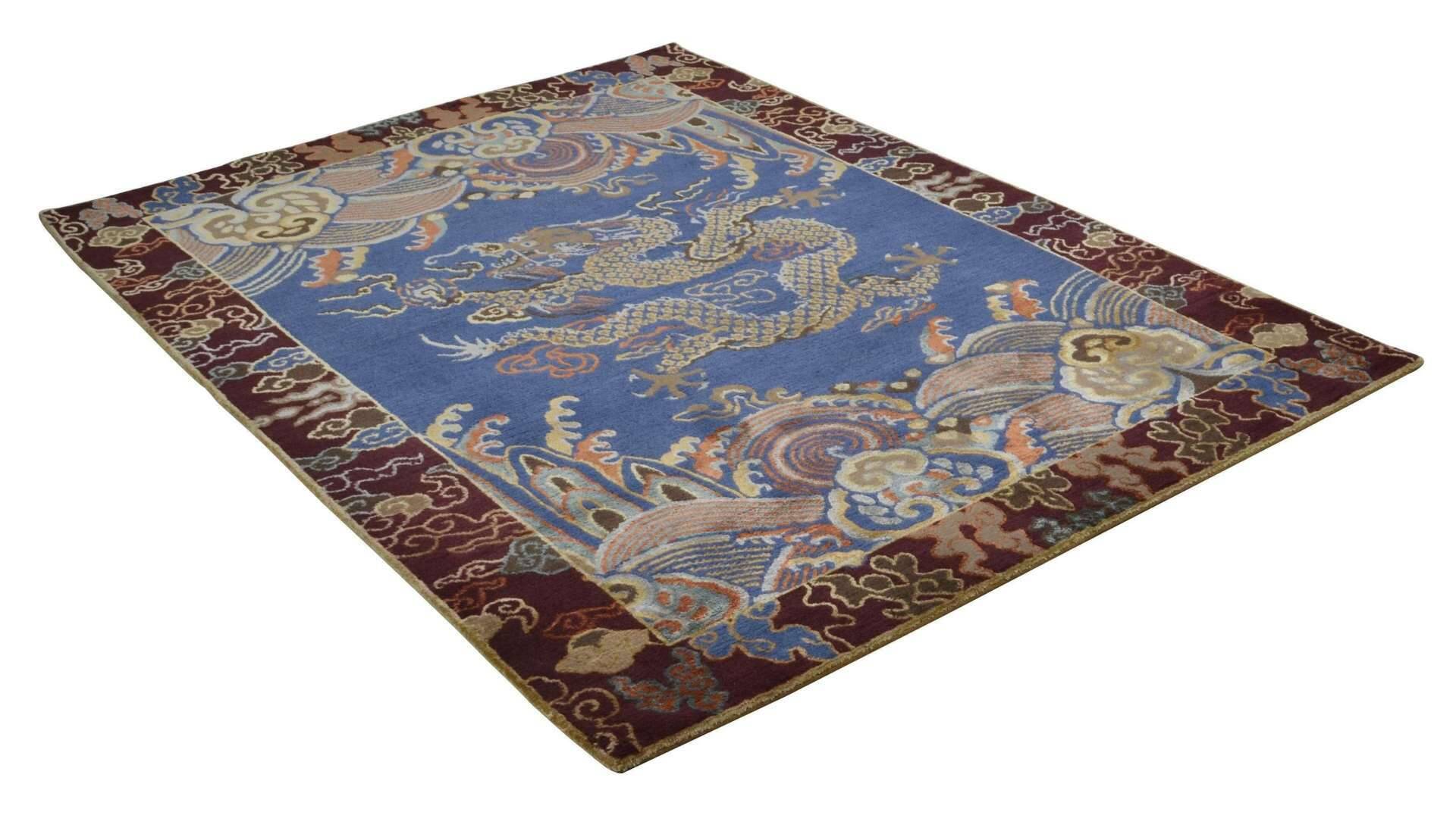 Nepal Teppich Jabu Silk 60 C2170 im Wunschmaß – Bild 3