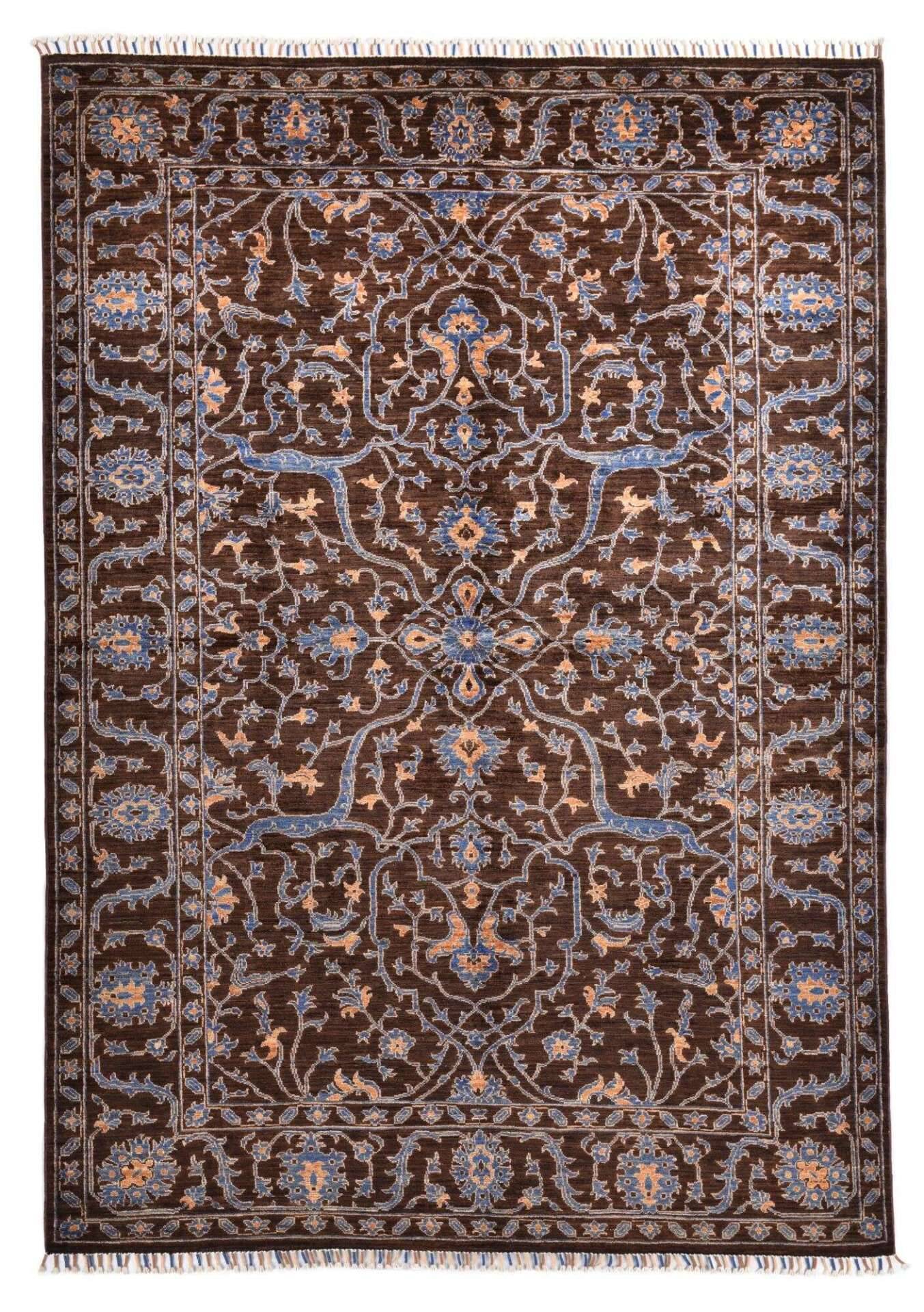 Kandashah Ziegler-Teppich ca: 147 x 245 cm Hochwertiger Teppich aus Pakistan – Bild 1