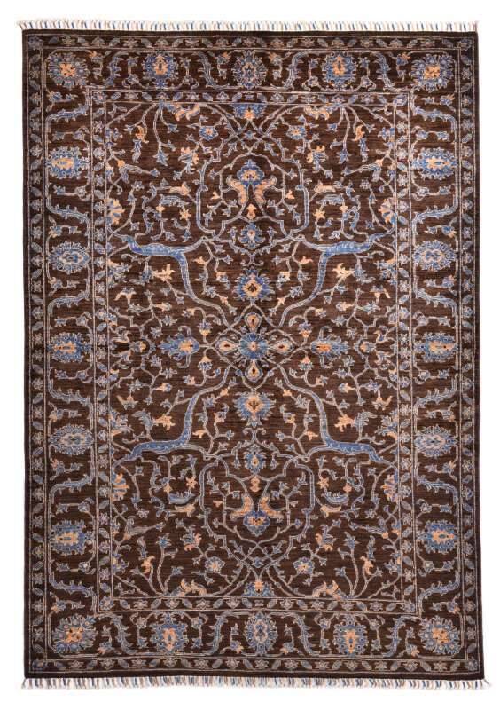 Kandashah Ziegler-Teppich ca: 147 x 245 cm Hochwertiger Teppich aus Pakistan