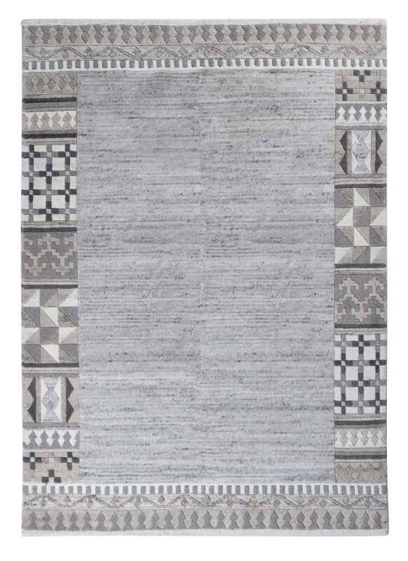 Teppich Nakarta Design 6030 Natural Grey