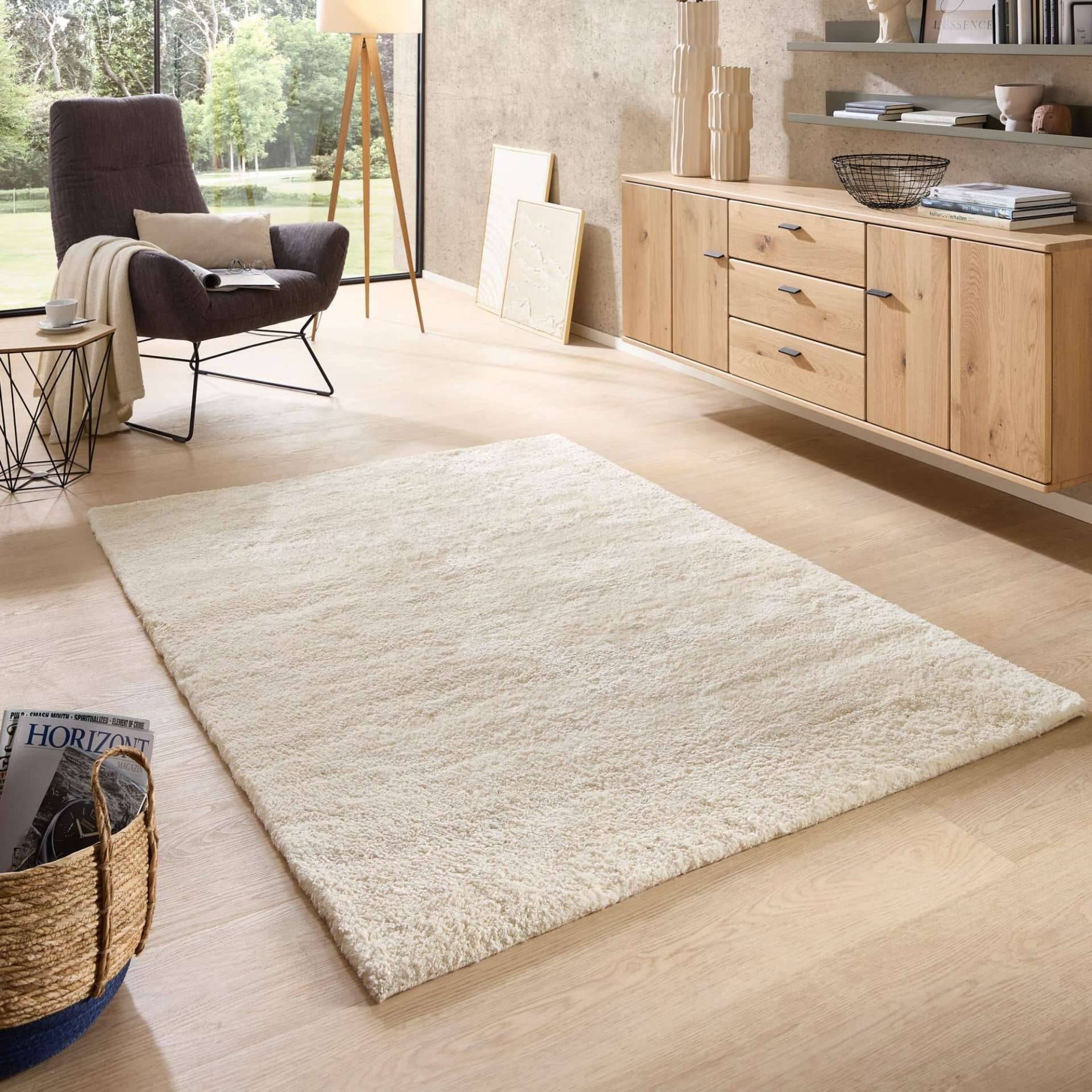 Natur Pur Teppich Cloud Naturteppich Schurwolle & Viskose – Bild 1