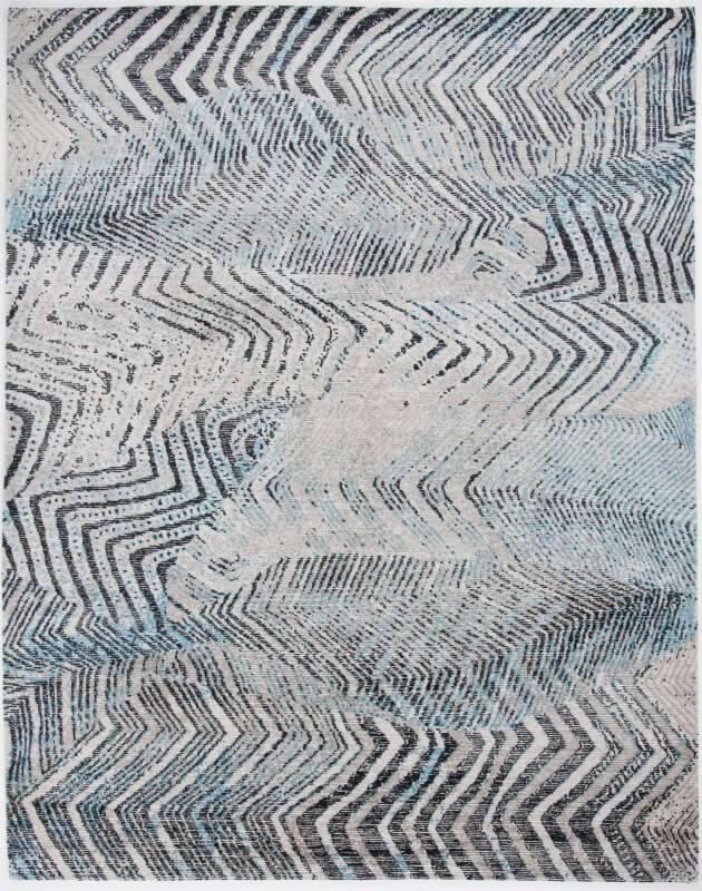 Nepal Teppich Rib Eye Silk 60 Wolle Seide Design Unikat 249x308cm