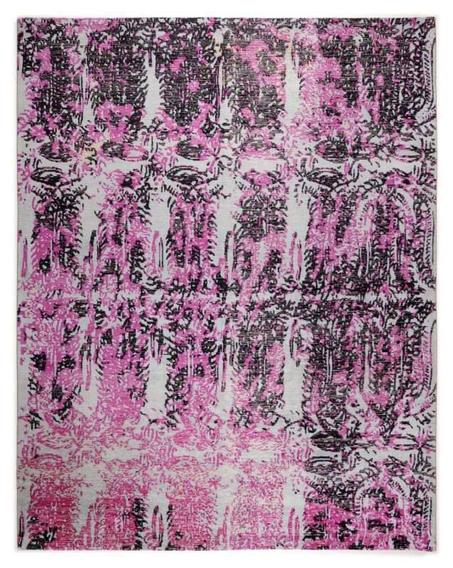 Nepal Teppich Rib Eye Silk 60 Wolle Seide Design Unikat 245x312cm