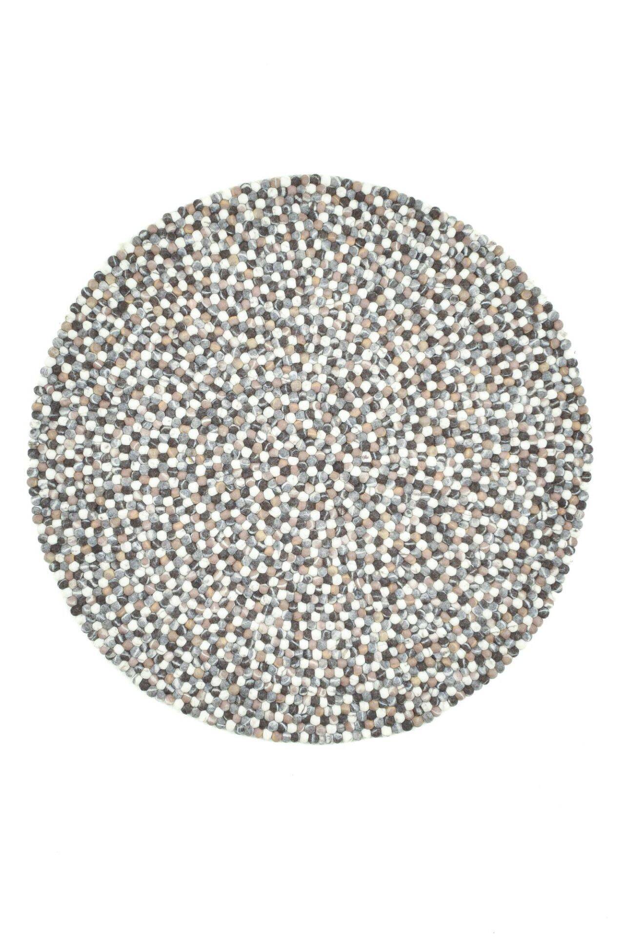 Felty 2.2 Filz Teppich Wolle Rund – Bild 1