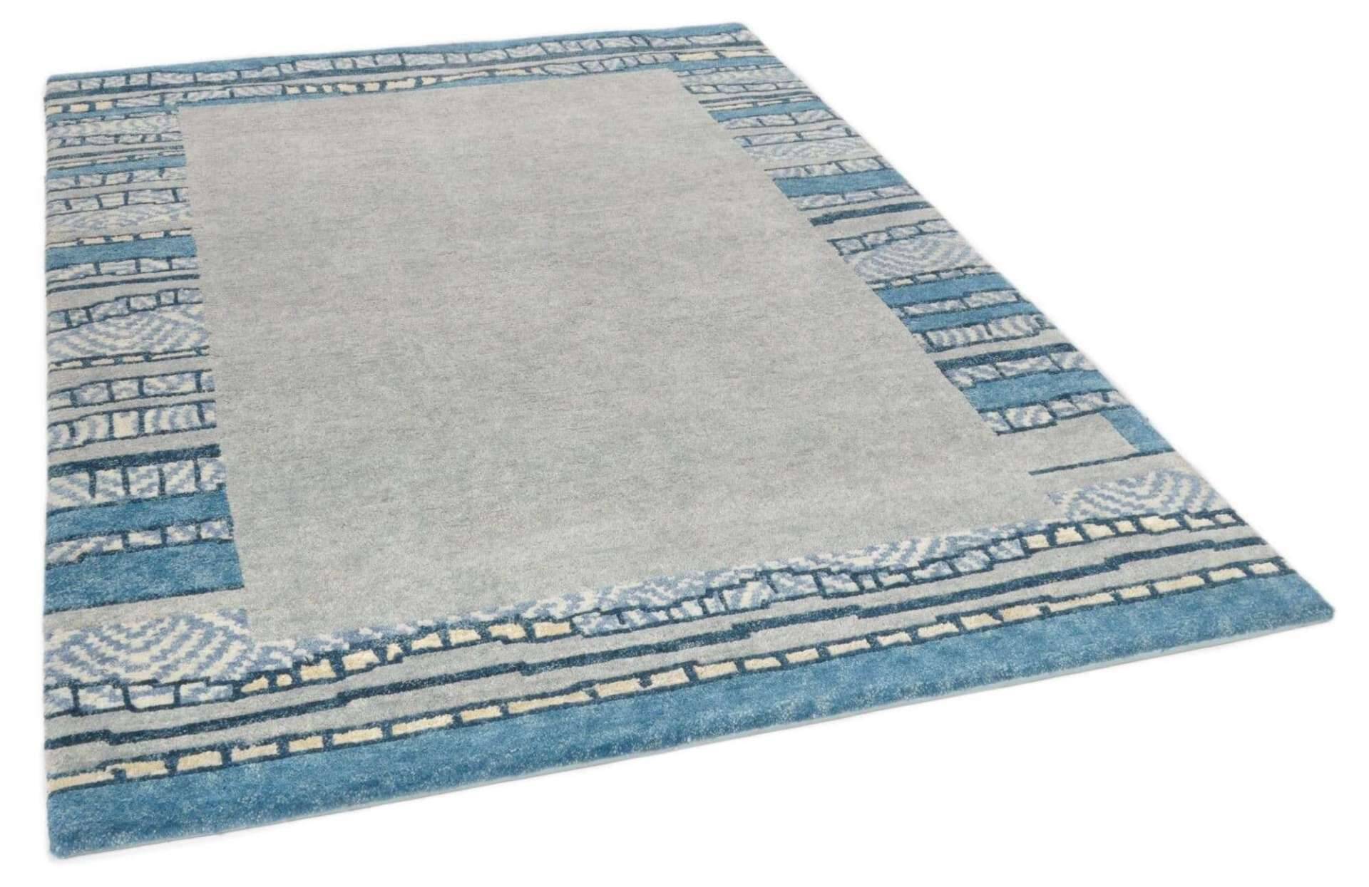 Talonga Silk Nepal Teppich RSK687-H34 im Wunschmaß – Bild 5