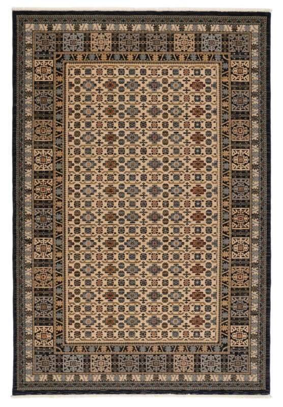 Teppich Saharna 6428 Webteppich aus reiner Wolle