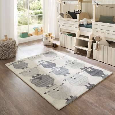 Kinderteppich Natur Pur "Sheep" Kids Naturfaser  