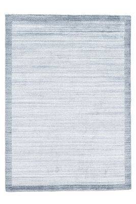 Teppich Modern Nevada Viscose Handgewebt 160x230cm silber