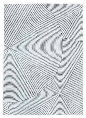 Moderner Teppich SONNO WHITE - Waschbarer Teppich