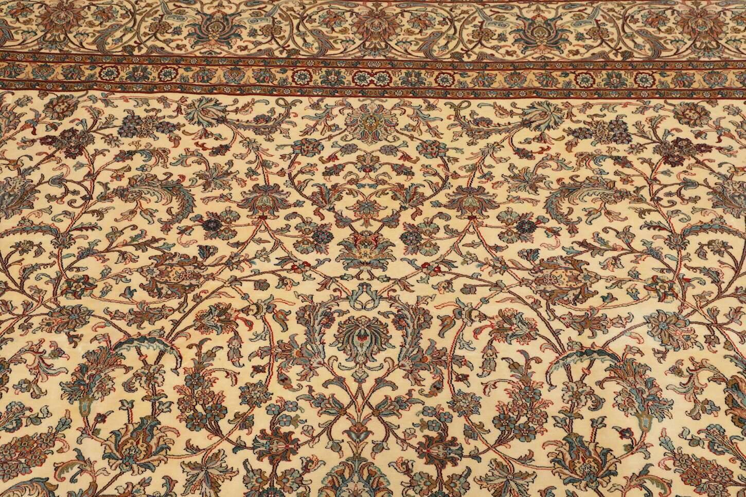 Teppich Kashmir Seide 24/24 Knüpfung 242x337 cm – Bild 5