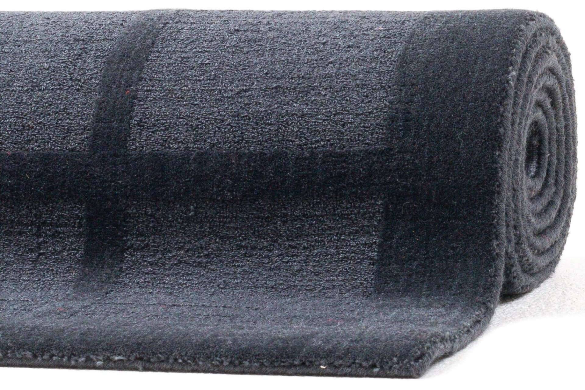 Trend Teppich Taimur 160x230cm Handgearbeitet Schurwolle blau – Bild 4
