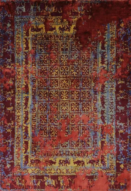 Jabu-Silk 60 Handgeknüpft in Nepal CX3257