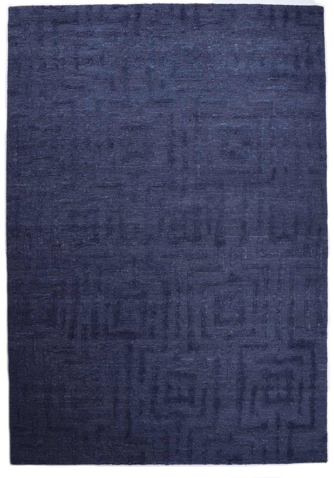 Patana C4022 blau Nepal Teppich Wunschmaß – Bild 1