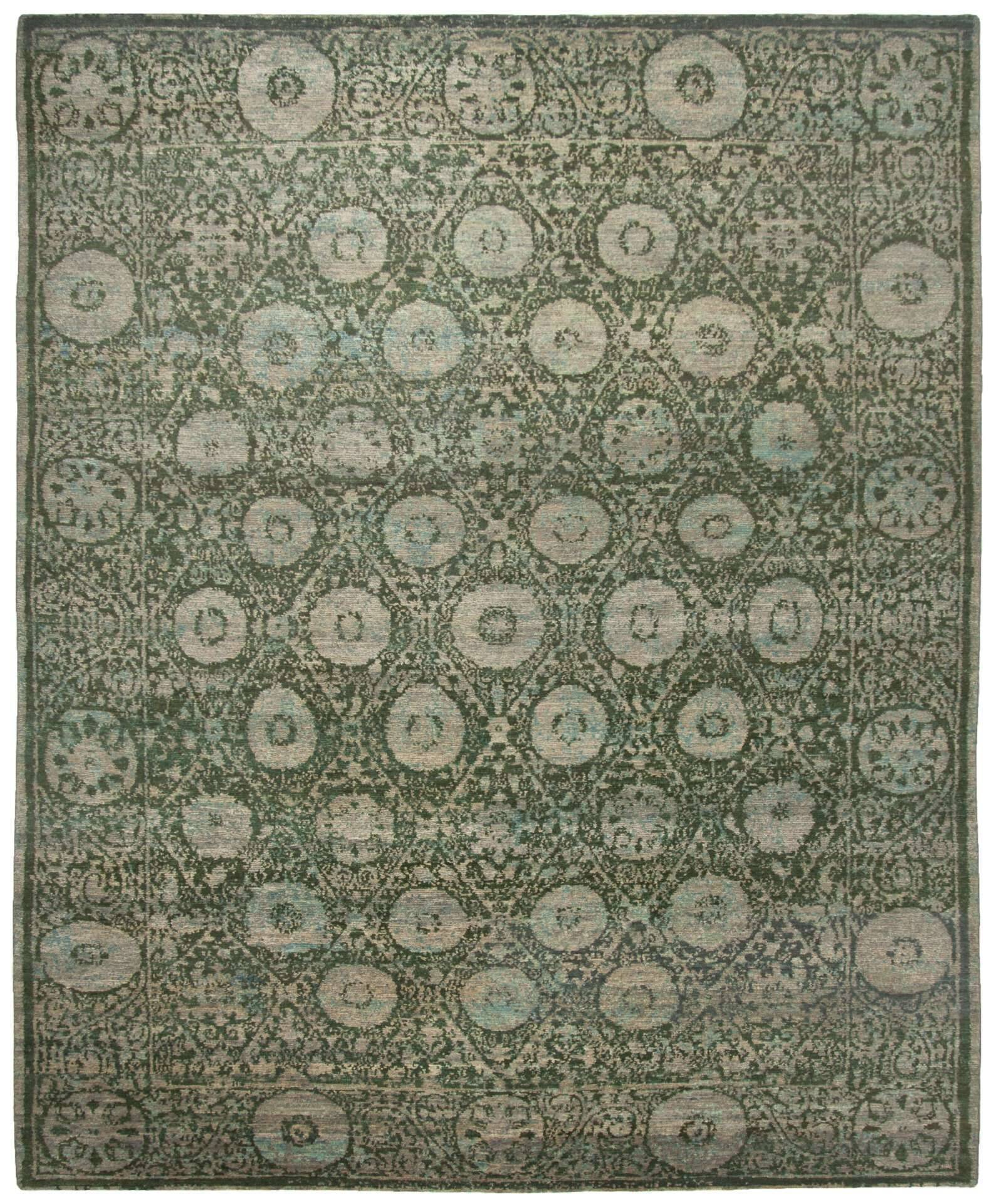 Nepal Teppich Mugu 100 Wolle Schurwolle Design Modern 248x306cm – Bild 1