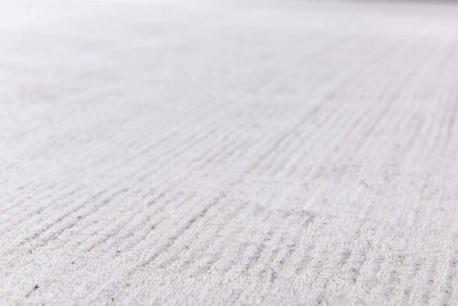 Naturteppich Boston Handgewebt Hygge Schurwolle Viskose – Bild 2