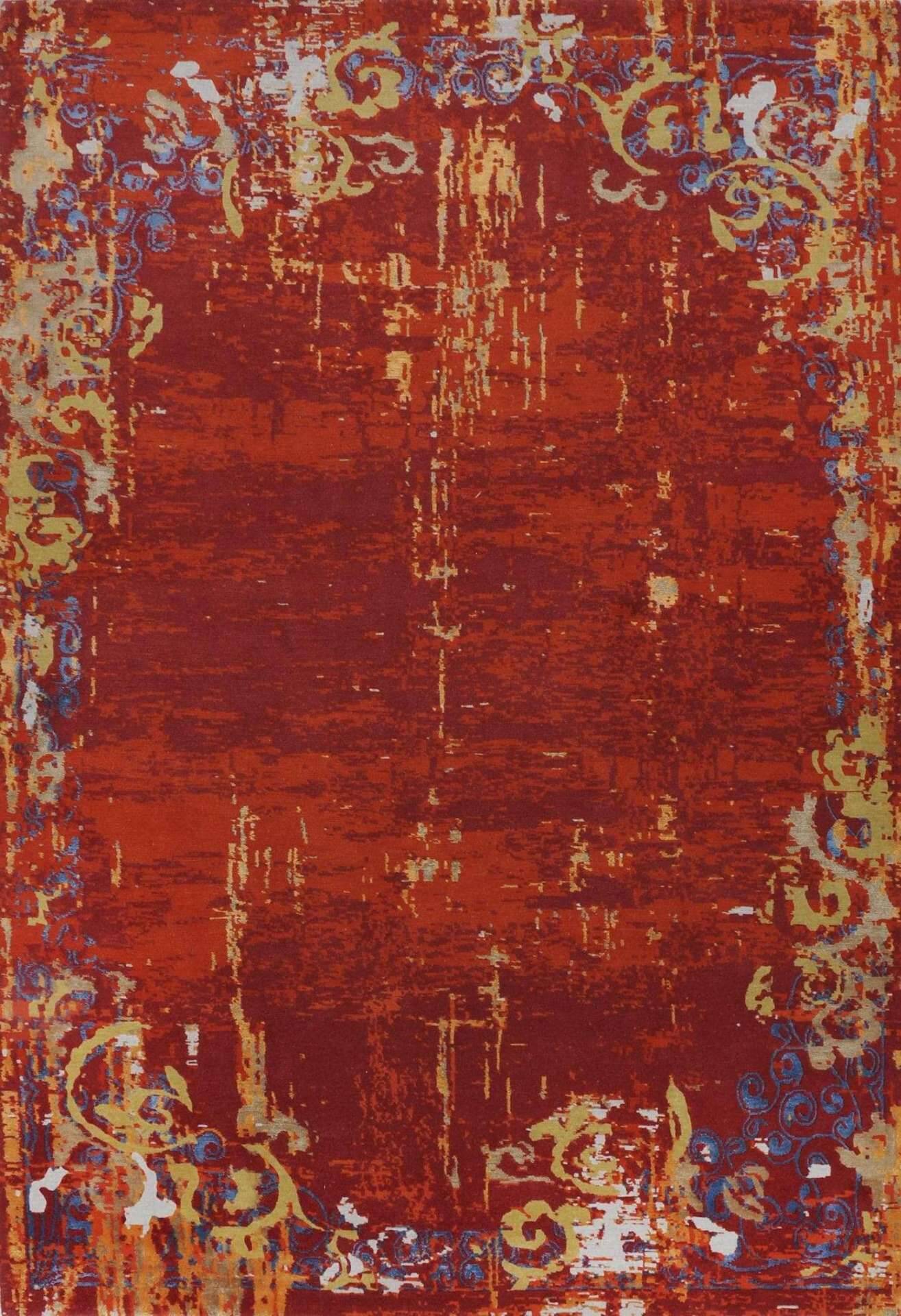 Jabu-Silk 30 Handgeknüpft in Nepal 200 x 300 cm Design C2921 – Bild 1