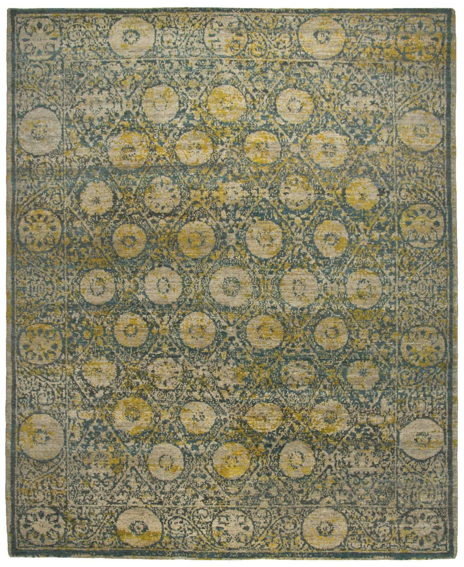 Nepal Teppich Mugu 100 Wolle Schurwolle Design Modern 252x308cm – Bild 1