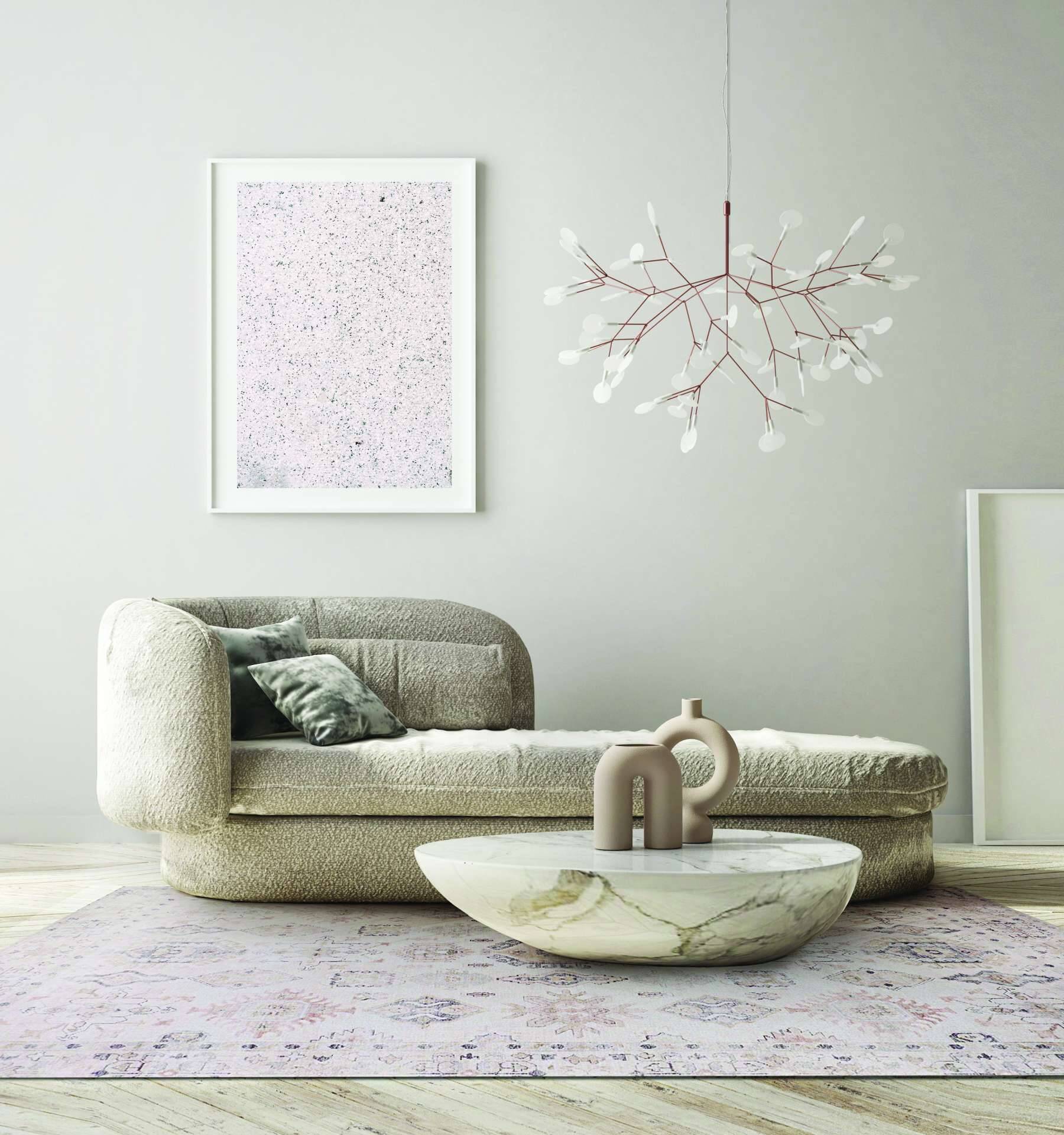 Moderner Teppich AMAN BEIGE – Bild 6