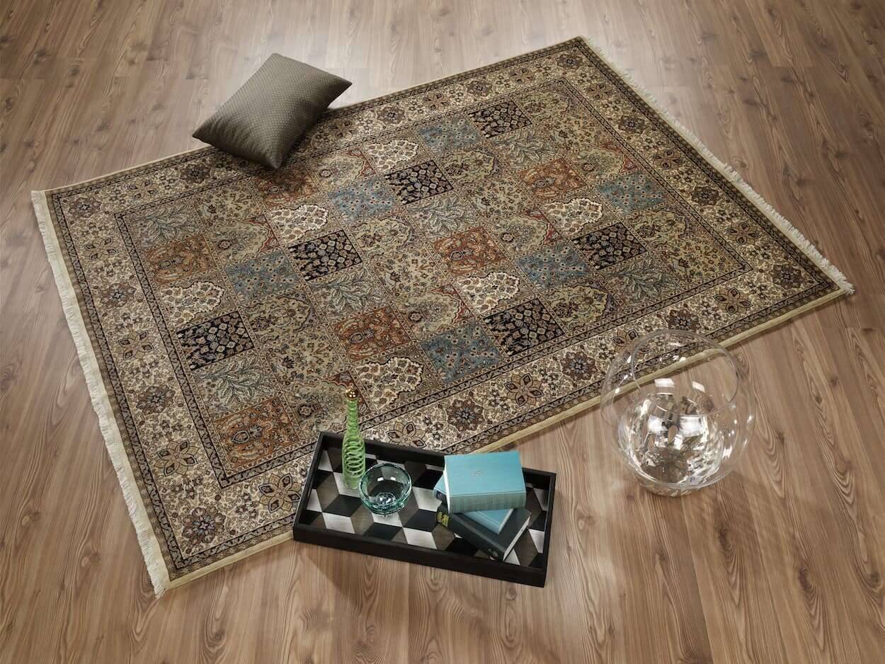 OCI Amravati Orient Teppich Handgeknüpft beige – Bild 3