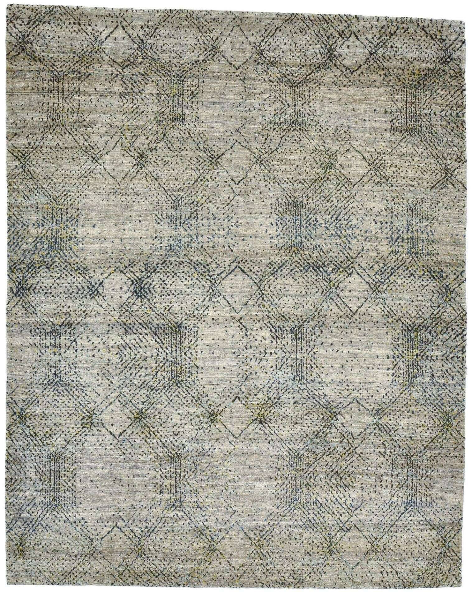 Nepal Teppich Mugu 100 Wolle Schurwolle Design Modern 242x306cm – Bild 1