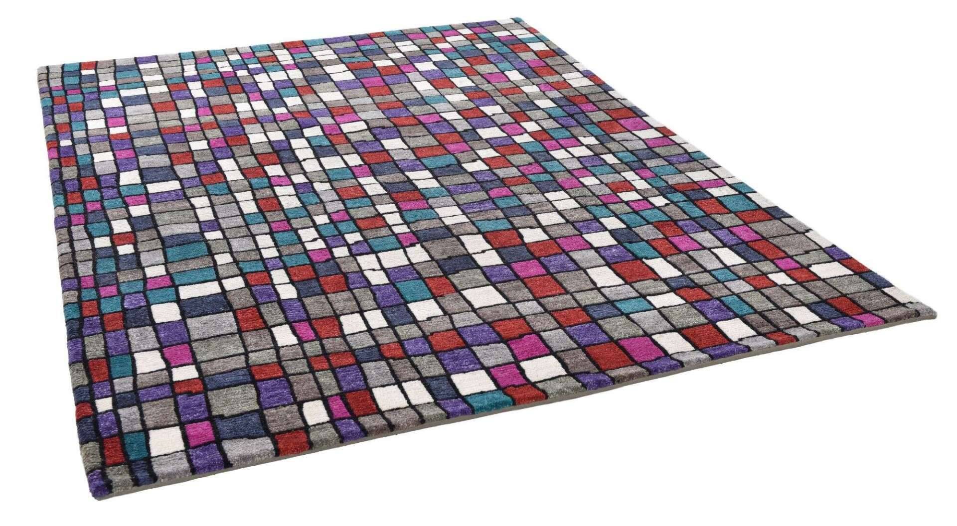 Sangri Nepal Teppich Design R1570 multicolor – Bild 4