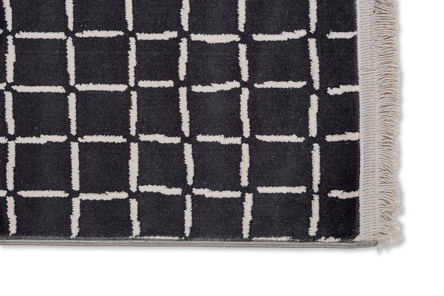 Schöner Wohnen Teppich Magic 6104-221 Flachgewebe anthrazit – Bild 3