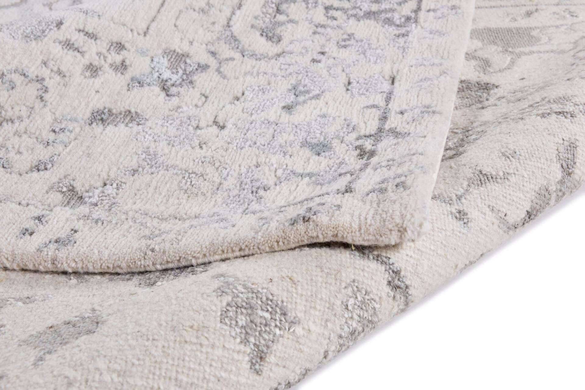 Nepal Teppich Patan Alo 30/10 Seide Wolle Design 244x303cm – Bild 2