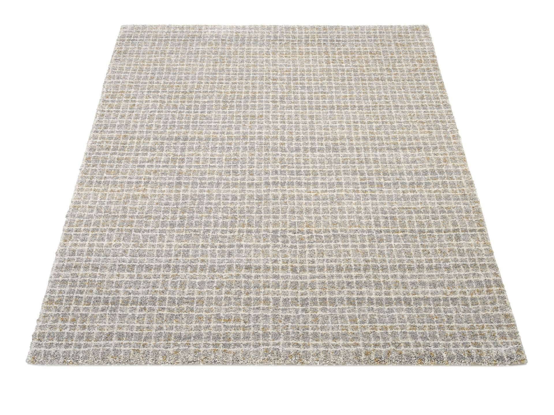 New Villa Geo Teppich Modern Hochflor – Bild 4