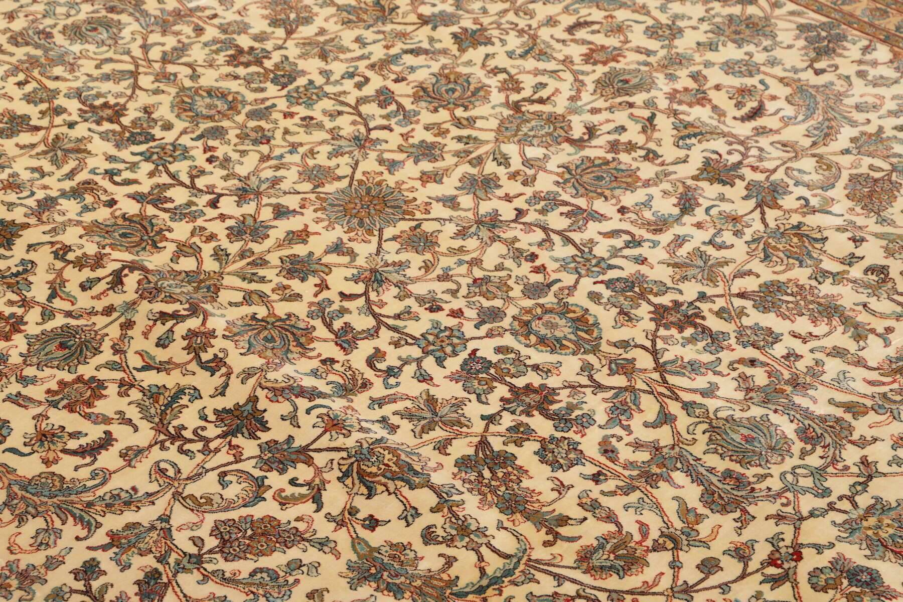 Teppich Kashmir Seide 24/24 Knüpfung 242x337 cm – Bild 4