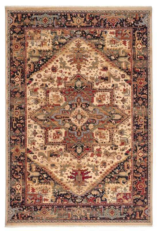 Teppich Saharna 2886 Webteppich aus reiner Wolle