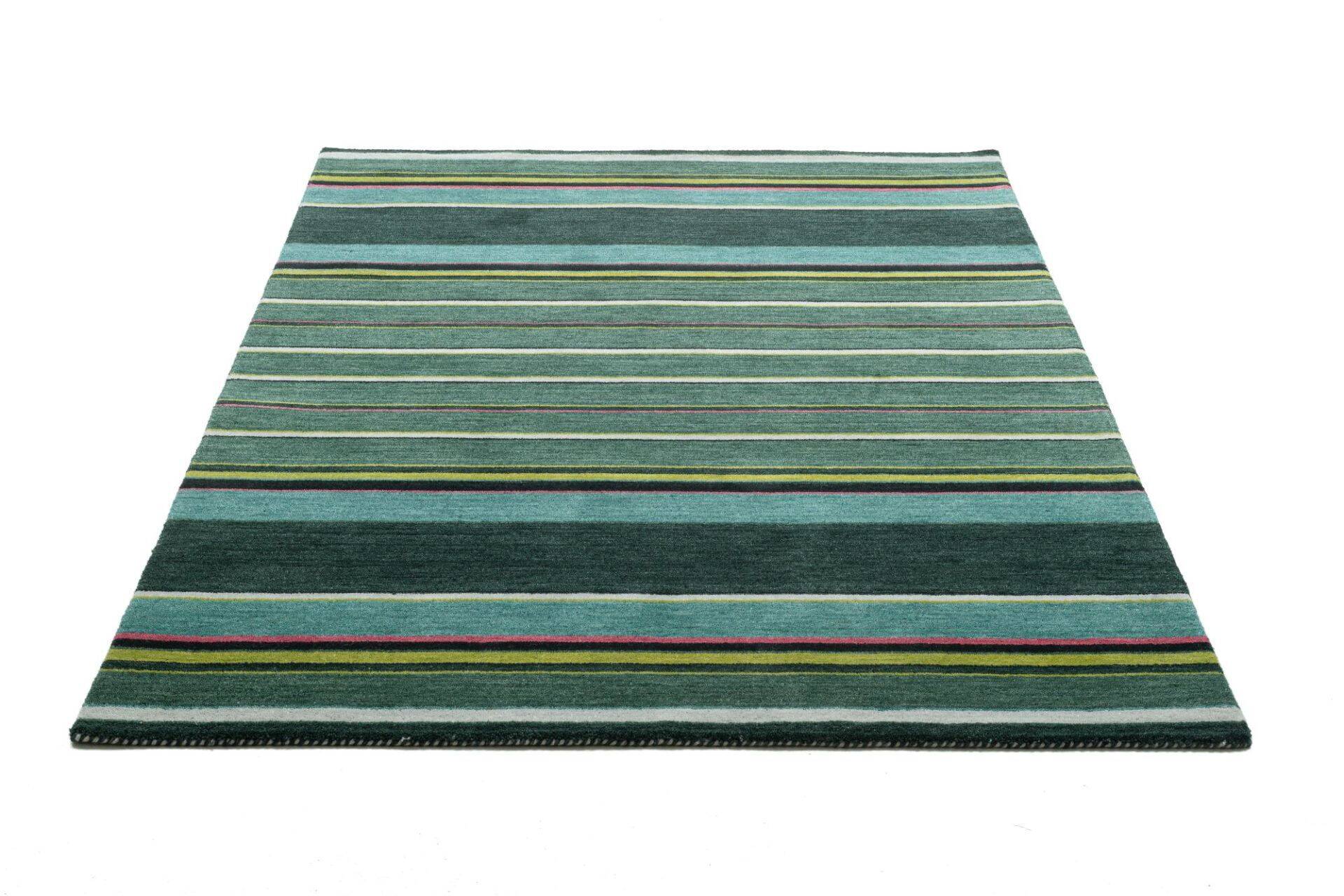 Handgewebter Teppich Haltu Super Noir Schurwolle 160x230cm – Bild 4