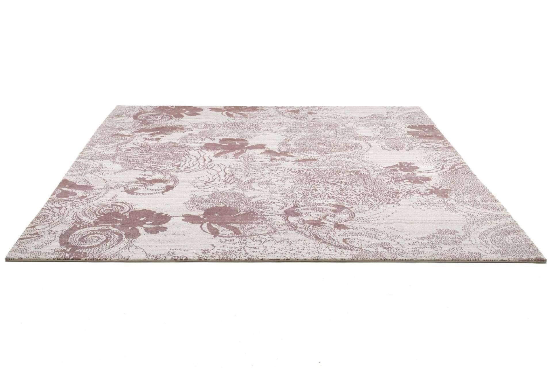 Nepal Teppich Jabu Silk 60 Wolle Seide Design 249x306cm – Bild 2
