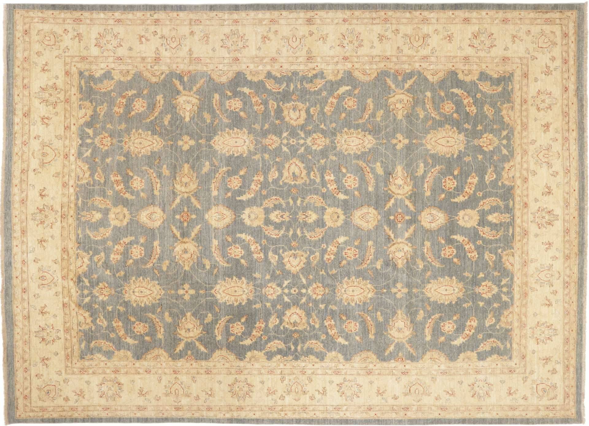 Teppich Ziegler 293x398cm Orientteppich grau Handgeknüpft Wolle – Bild 10
