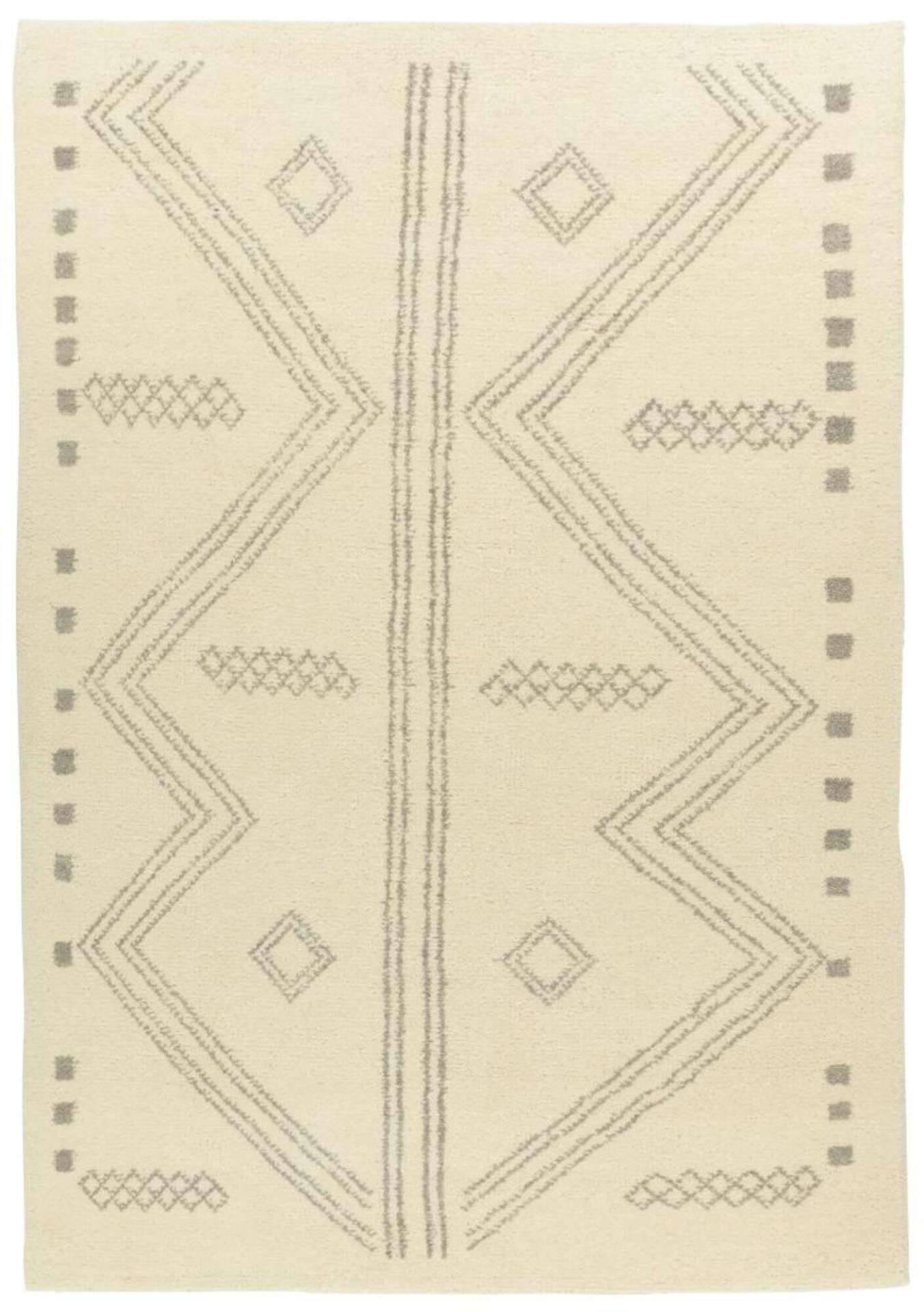 Berber Teppich Zarbia 170x240cm Handgeknüpft Teppich Marokko – Bild 1