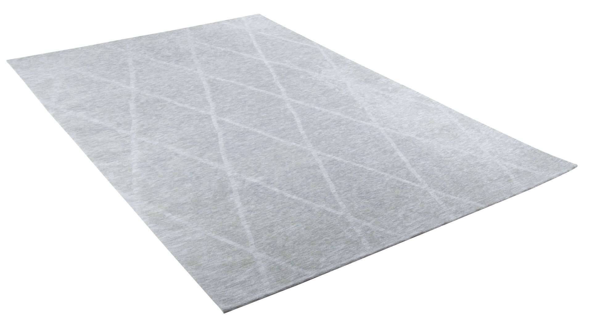 Teppich Fine Lines grün Flachgewebe Flurteppich – Bild 3