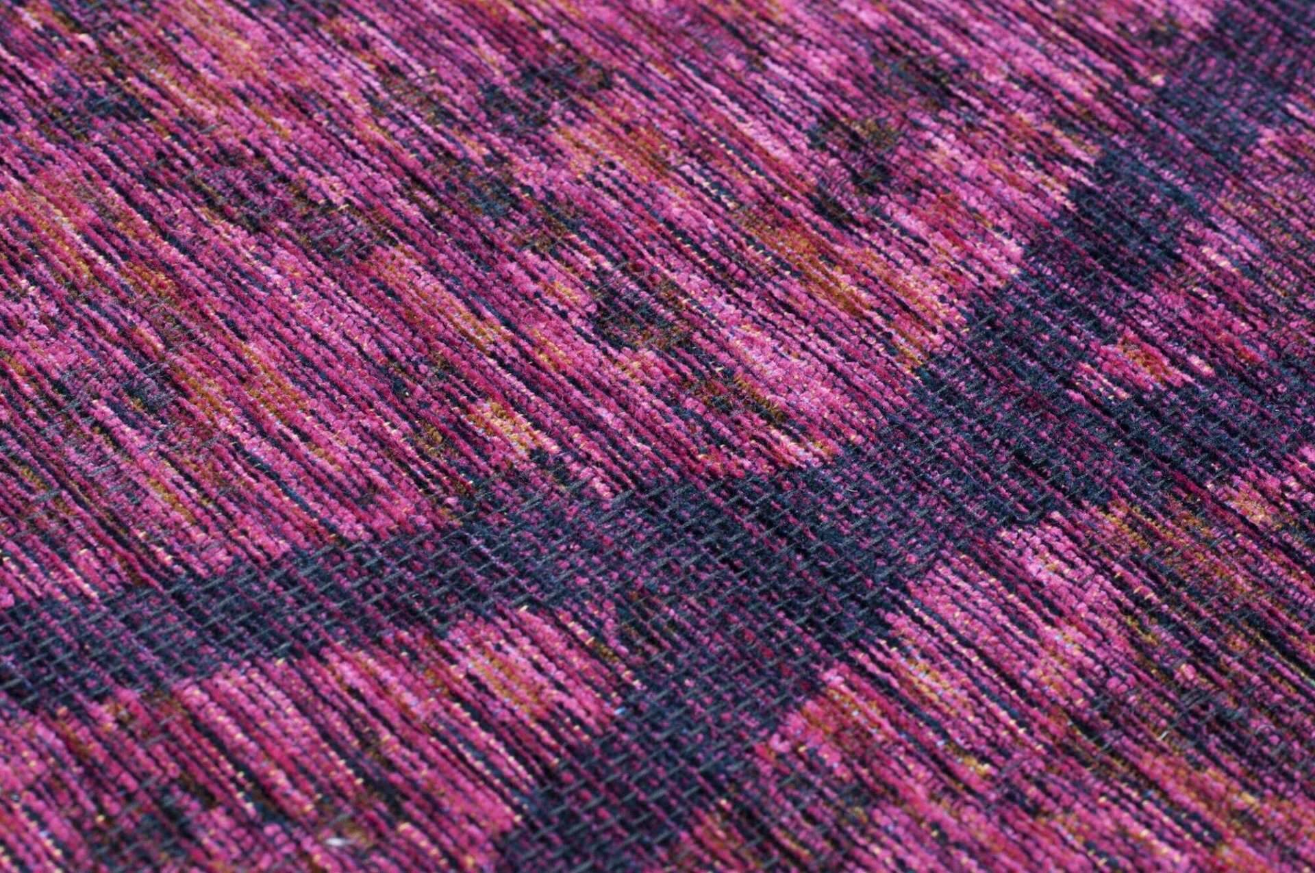 Teppich Fine Lines berry Flachgewebe Flurteppich – Bild 4