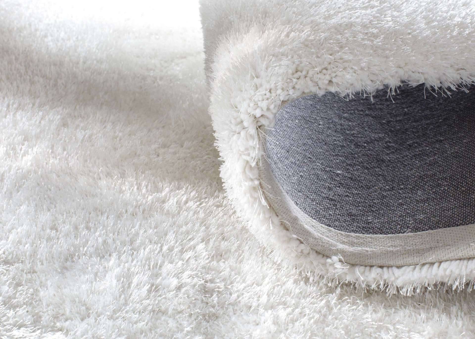 Soft uni weiß Kuschelteppich Teppich Uni – Bild 2