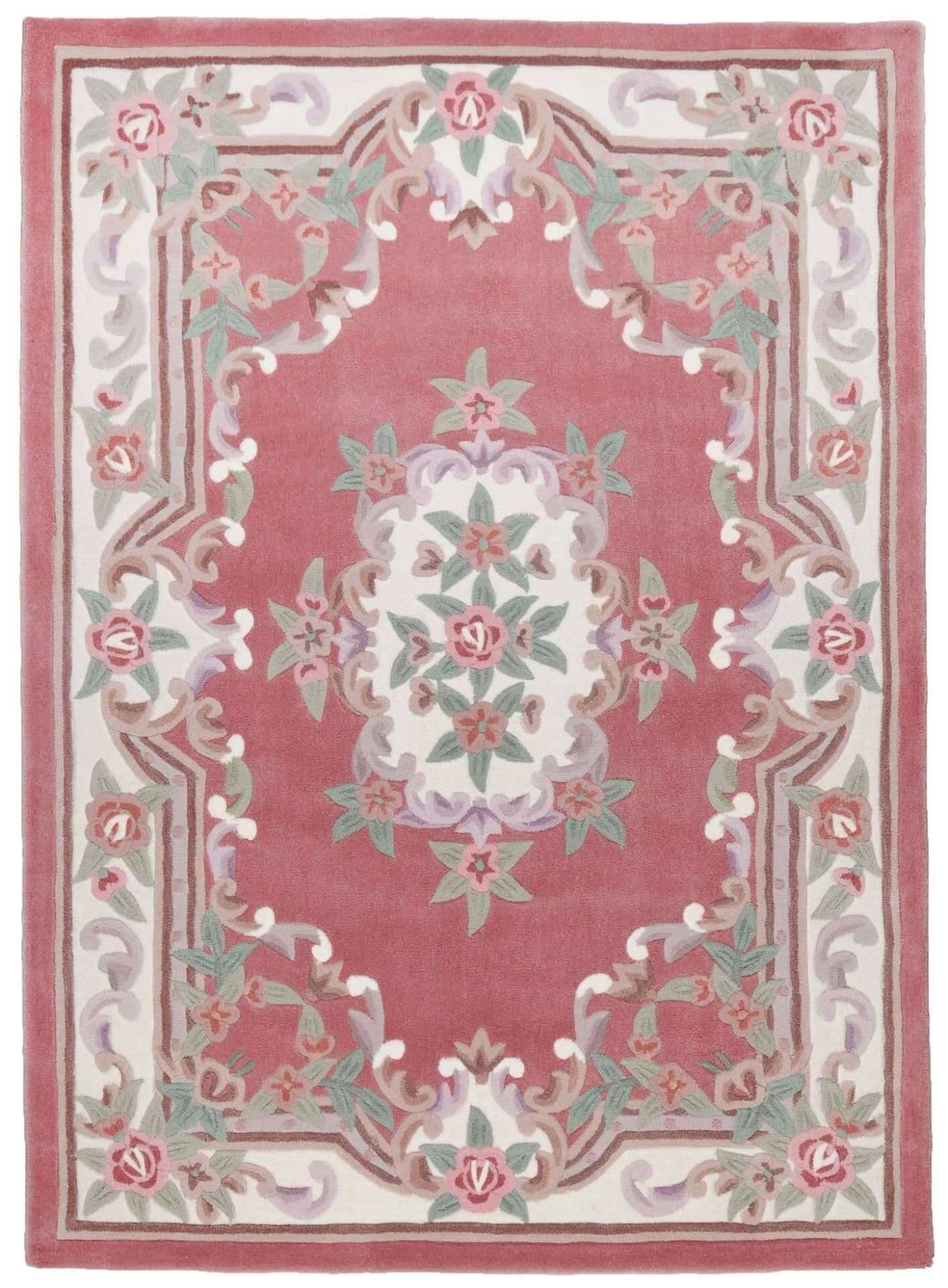 Ming Aubusson Teppich China Design Theko – Bild 1