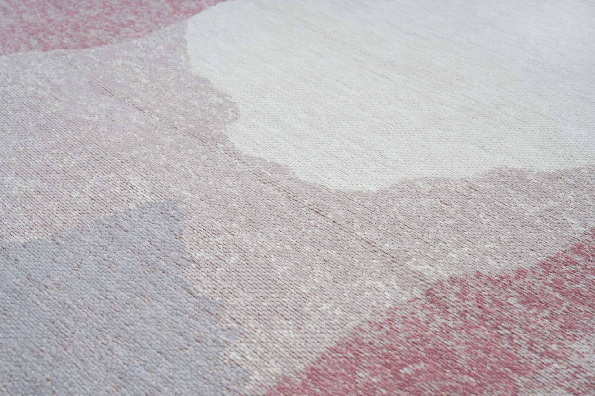 Moderner Teppich LILA ROSA - Waschbarer Teppich – Bild 5