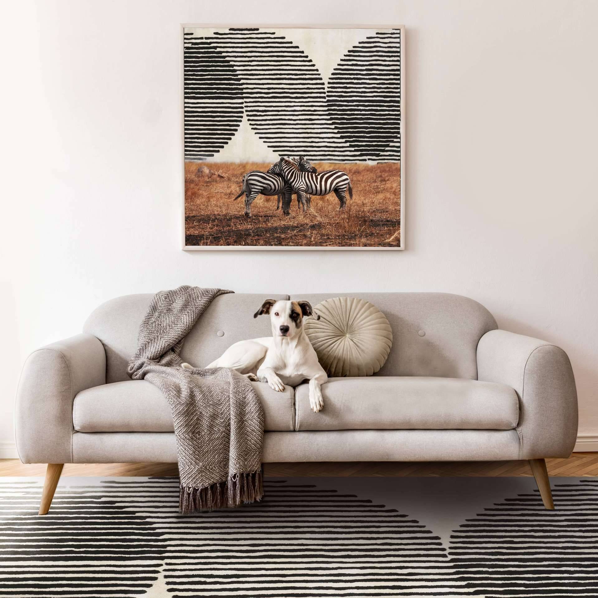 Moderner Teppich ECLIPSE IVORY – Bild 3