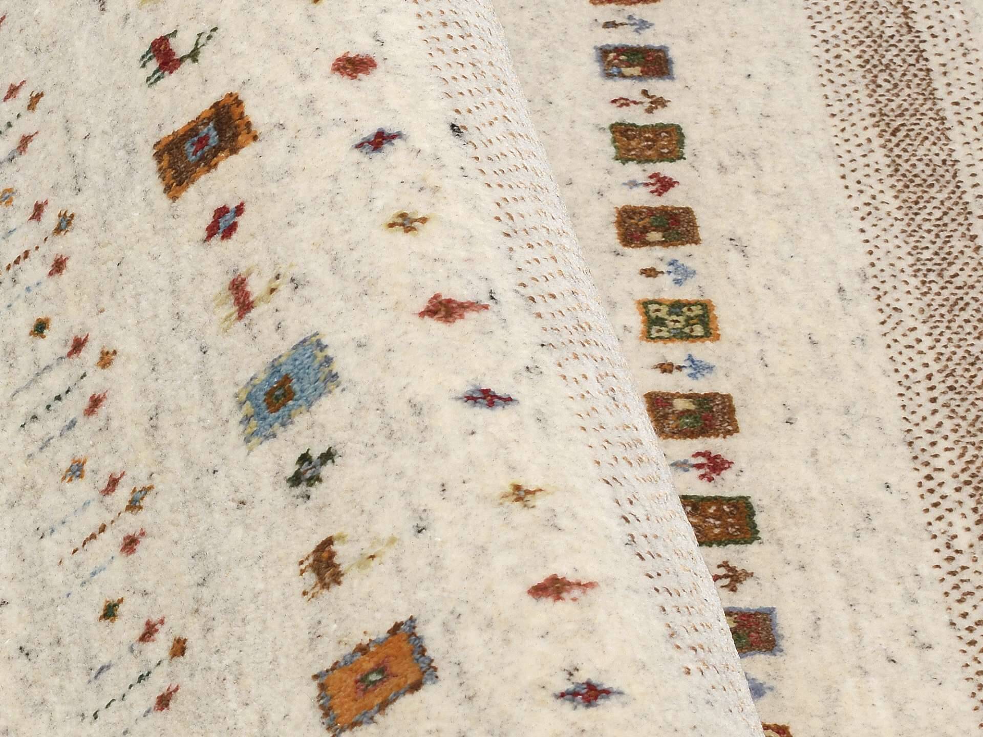 OCI Colorful Melody – handgeknüpfter Gabbeh Teppich aus Schurwolle & Viskose  – Bild 6