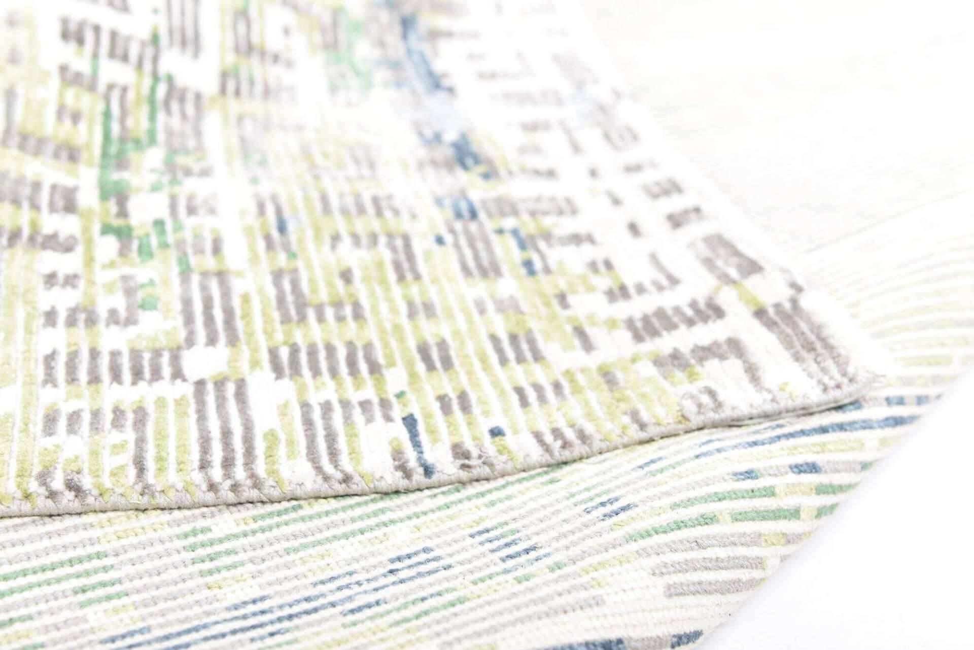 Nepal Teppich Rib Eye Silk 60 Wolle Seide Design Unikat 245x309cm – Bild 2
