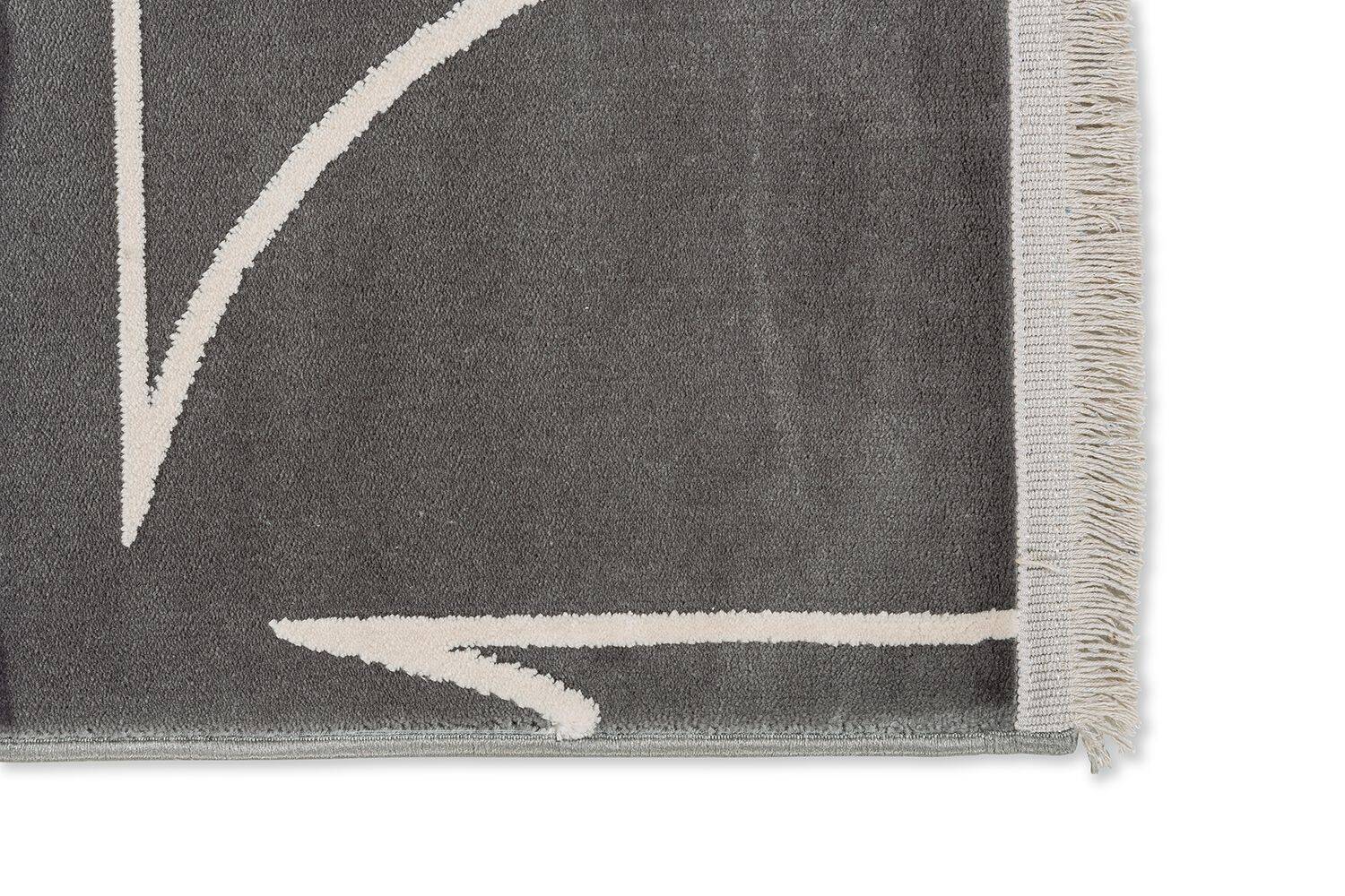 Schöner Wohnen Teppich Magic 6104-222 Flachgewebe anthrazit – Bild 3