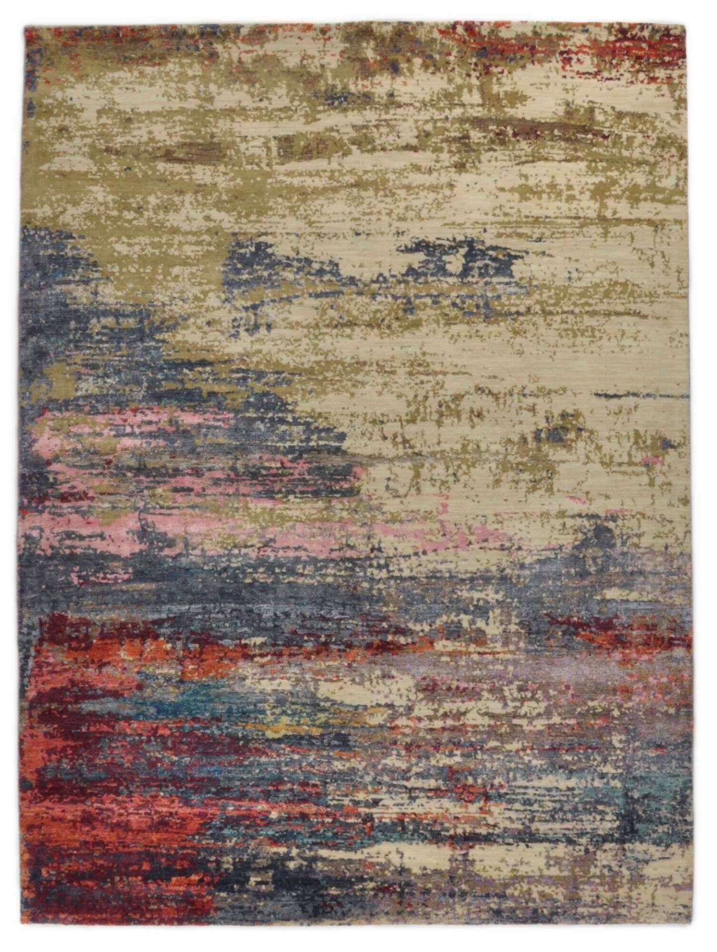 Handgeknüpfter Hindustan Sumak Teppich 170x240 cm – Bild 1