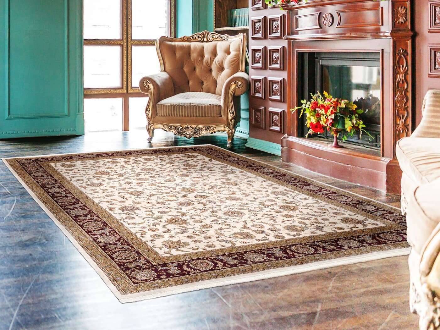 OCI Silk Line Allover Teppich Orient Design mit Fransen – Bild 9