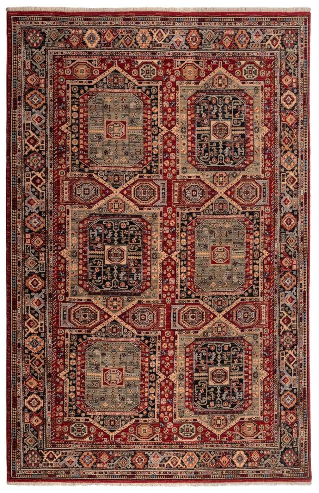 Teppich Saharna 7275 Webteppich aus reiner Wolle – Bild 1