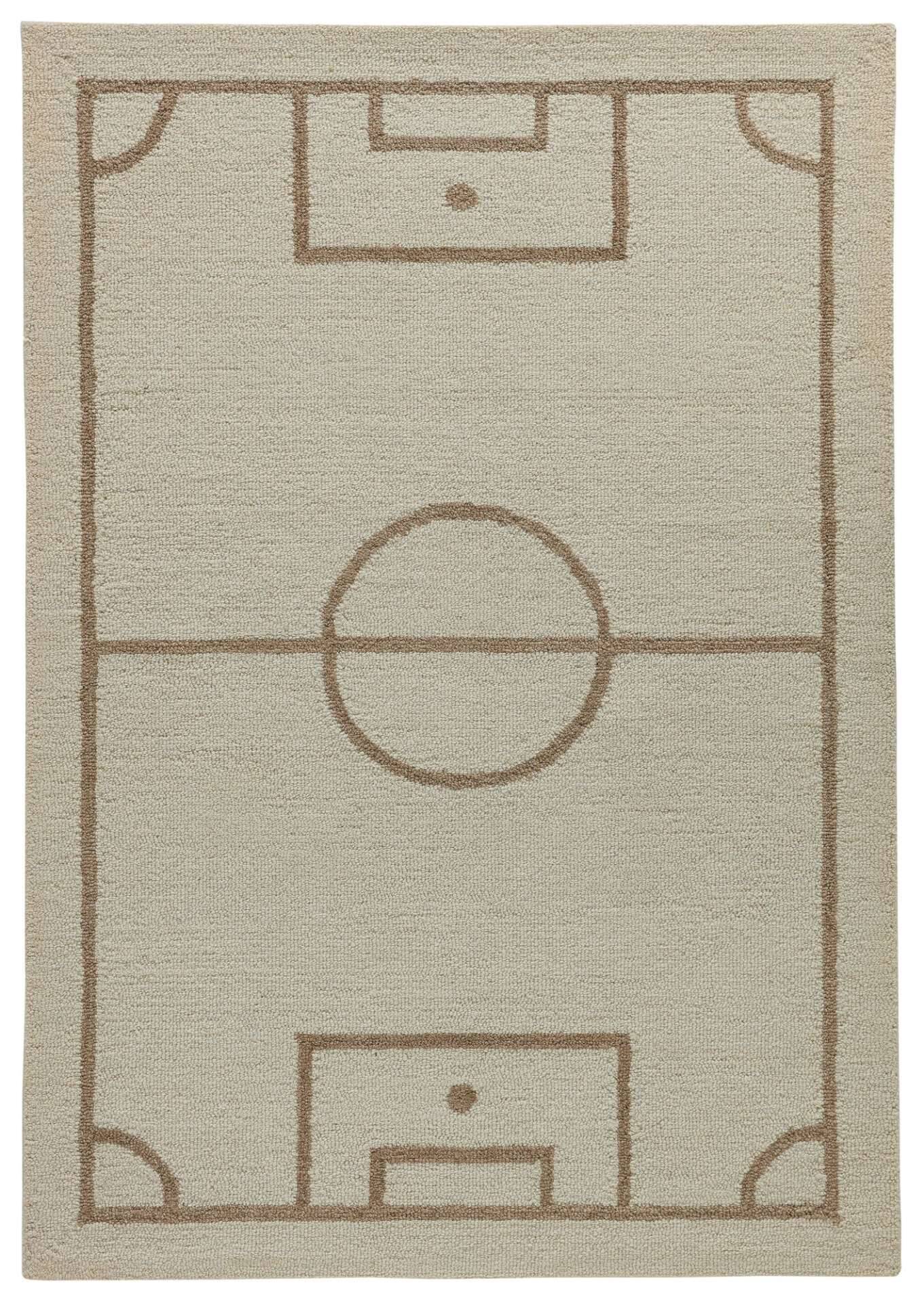 Kinderteppich Natur Pur "Football" Kids Naturfaser – Bild 2